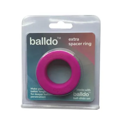 Extreme Bondage Gear Balldo Single Spacer Ring Purple