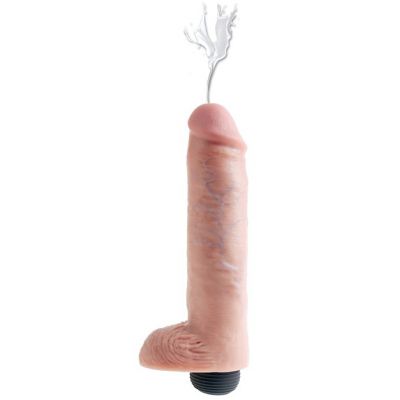 King Cock 10 Inch Squirting Cock Flesh 10 Inch