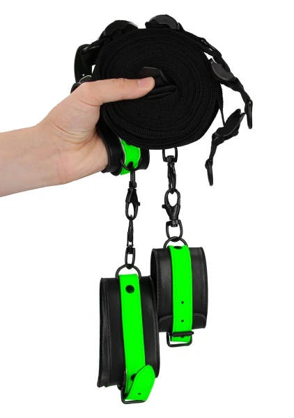 Ouch! Glow In the Dark Bed Bindings Restraint Kit