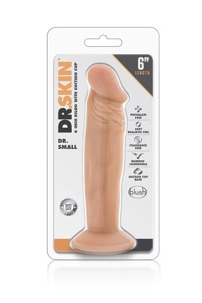 Blush Dr. Skin Vanilla Dr. Small 6 Inch Dildo