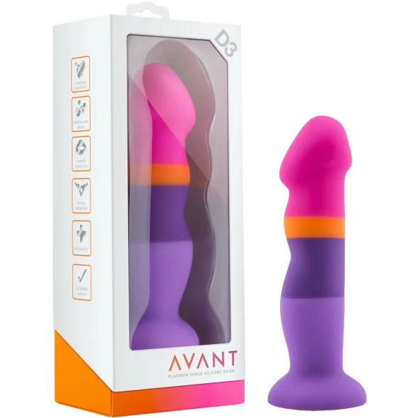 Avant D3 Summer Fling G-Spot Silicone Dildo