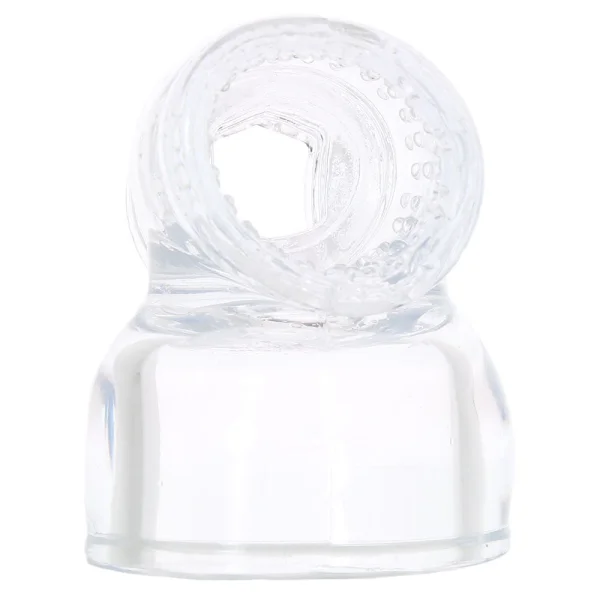Kink Wand Cock Stroker Attach. - Clear