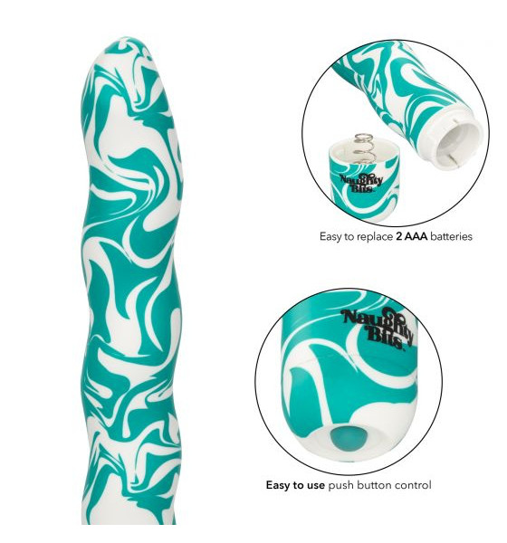 Naughty Bits Squiggle Dick Personal Vibrator