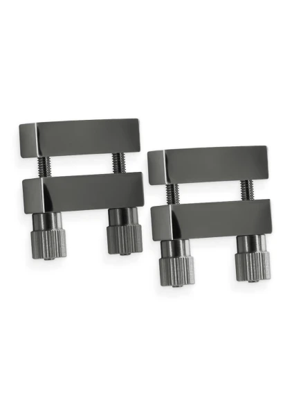Bound Adjustable V1 Nipple Clamps By NS Novelties - Gunmetal