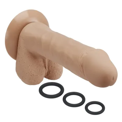 Pro Sensual Series 8 Inch Silicone Pro Odorless Dong Tan