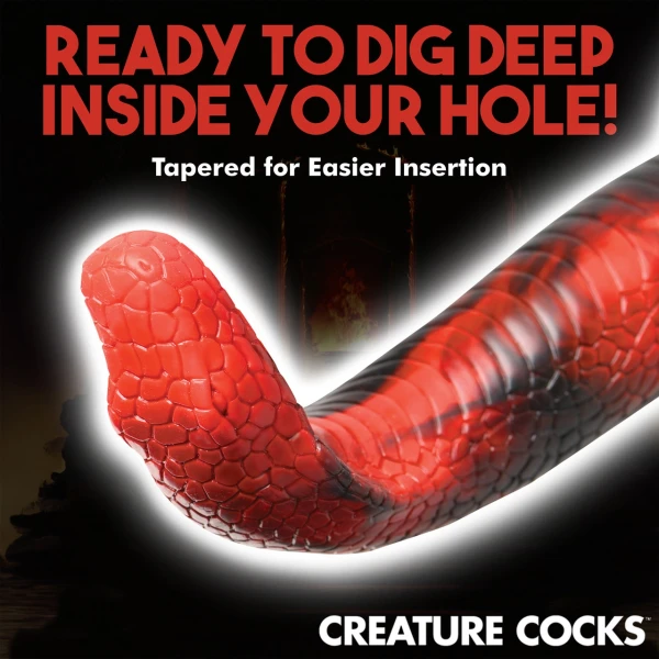 Creature Cocks - King Cobra Silicone Dildo