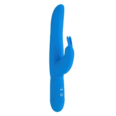 California Exotic Posh 10 Function Silicone Bounding Bunny Blue