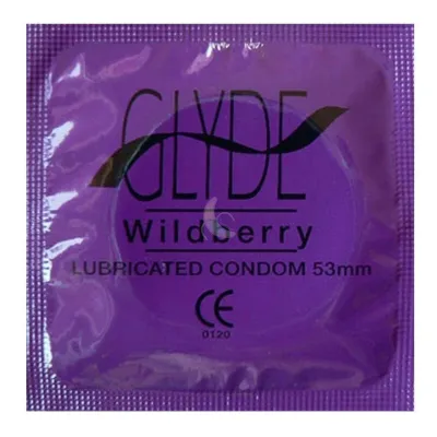 Glyde Ultra Organic Wildberry Flavored Condoms Vegan Formula