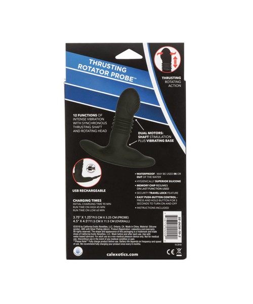 Eclipse thrusting rotator probe