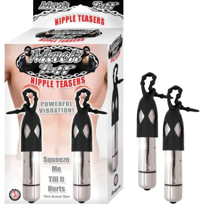 Mack Tuff Nipple Teasers Silver Black