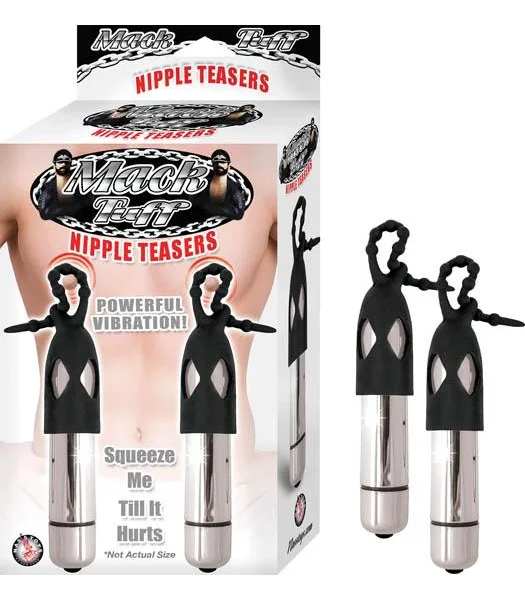Mack Tuff Nipple Teasers Silver Black