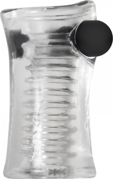 Pop Clear Mini Vibrating Stroker