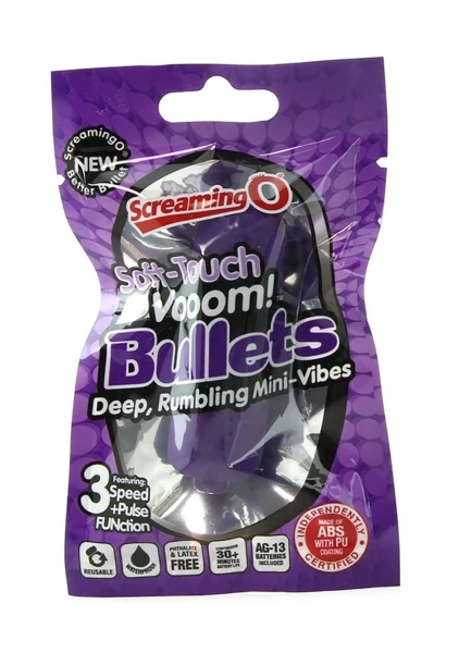 Soft-Touch Vooom! Bullets - Purple