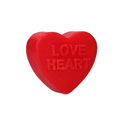 Love Heart Rose Scented Soap Bar