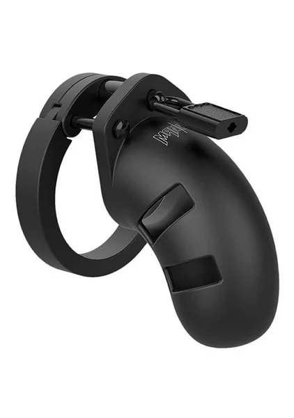 Mancage Model 20 - 3.5 Inches Chastity Silicone Cock Cage — image 10 of 13