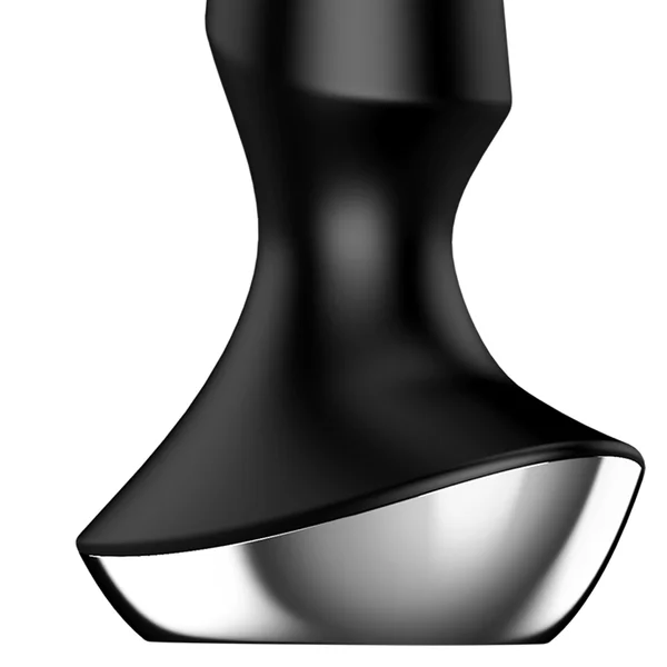 Satisfyer Plug-ilicious 2 Black Silicone Vibrating Butt Plug — image 3 of 8
