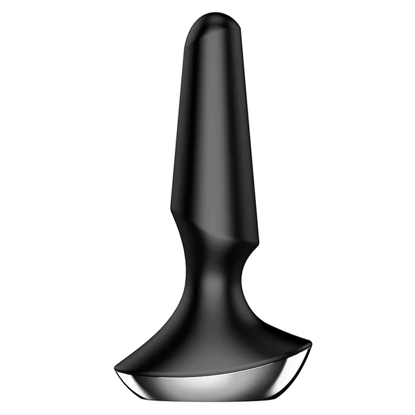 Satisfyer Plug-ilicious 2 Black Silicone Vibrating Butt Plug — image 5 of 8