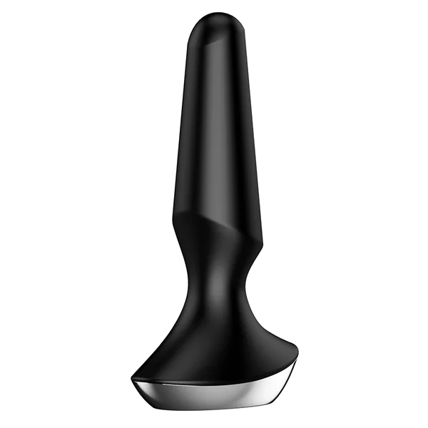 Satisfyer Plug-ilicious 2 Black Silicone Vibrating Butt Plug — image 4 of 8