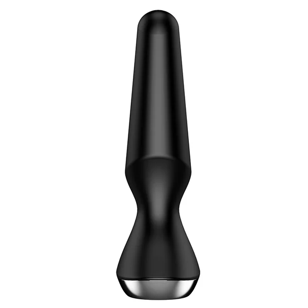 Satisfyer Plug-ilicious 2 Black Silicone Vibrating Butt Plug — image 2 of 8