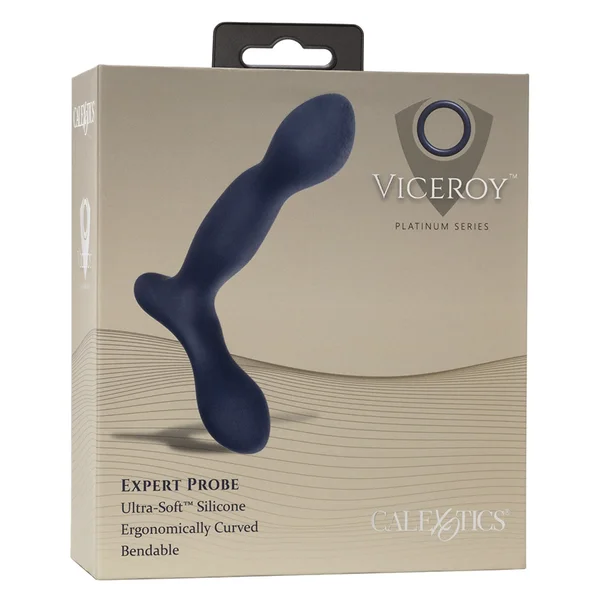 Viceroy Platinum Series Expert Blue Silicone Anal Probe by Cal Exotics — image 10 of 11