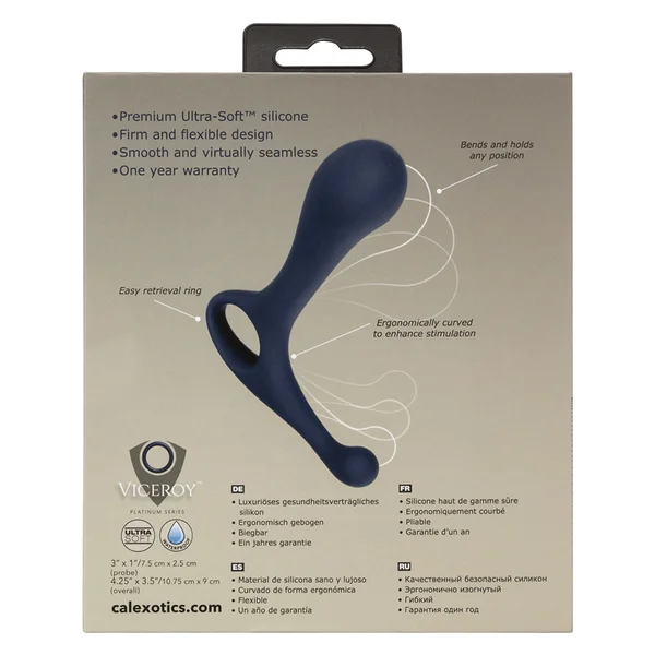 Viceroy Direct Blue Silicone Anal Probe by Cal Exotics — image 12 of 12