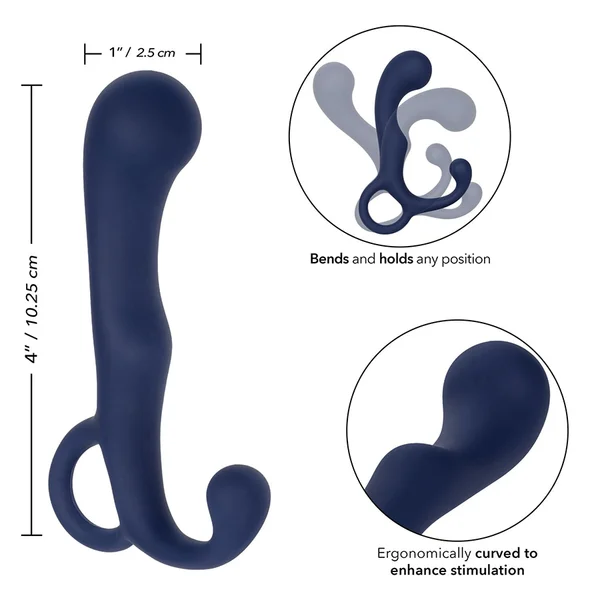 Viceroy Platinum Series Agility Blue Silicone Anal Probe by Cal Exotics — image 10 of 12