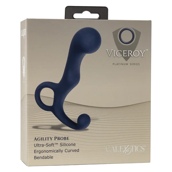 Viceroy Platinum Series Agility Blue Silicone Anal Probe by Cal Exotics — image 11 of 12