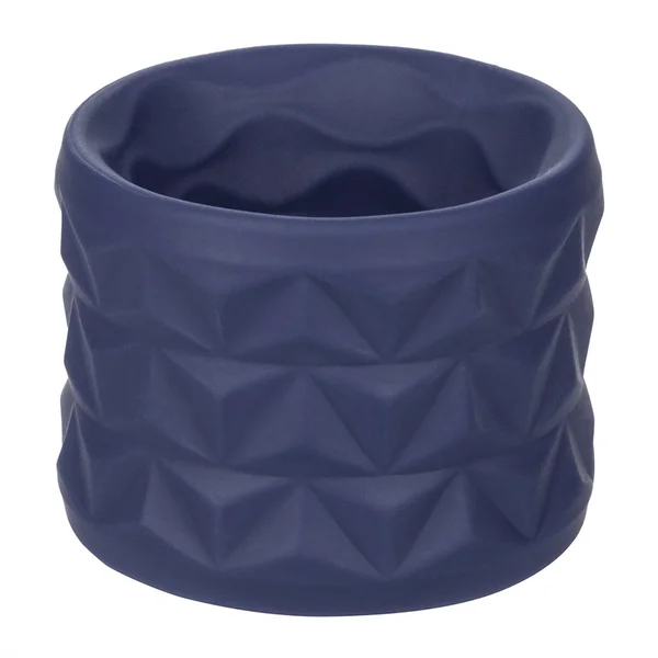 Viceroy Reverse Endurance Ring Blue Silicone Cock Ring by Cal Exotics — image 4 of 11