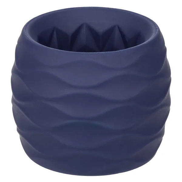 Viceroy Reverse Endurance Ring Blue Silicone Cock Ring by Cal Exotics — image 3 of 11