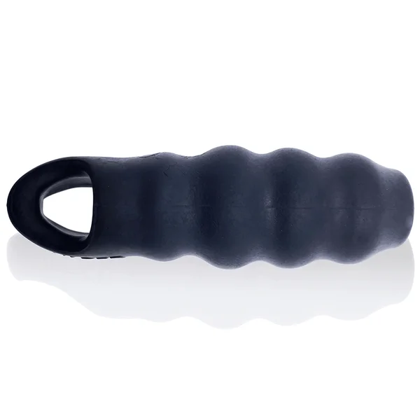 Oxballs Invader Rippled Open-Ended Silicone Cock Sheath Extender — image 9 of 23