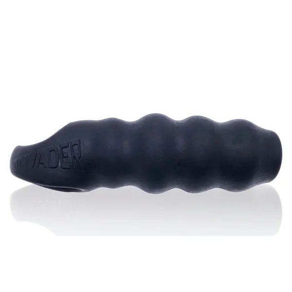 Oxballs Invader Rippled Open-Ended Silicone Cock Sheath Extender — image 7 of 23