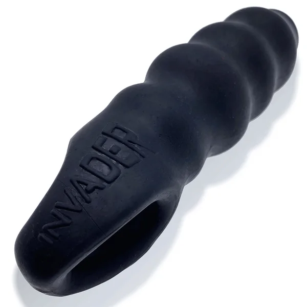 Oxballs Invader Rippled Open-Ended Silicone Cock Sheath Extender — image 6 of 23