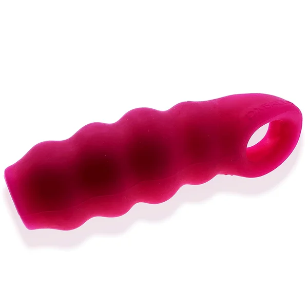 Oxballs Invader Rippled Open-Ended Silicone Cock Sheath Extender — image 18 of 23