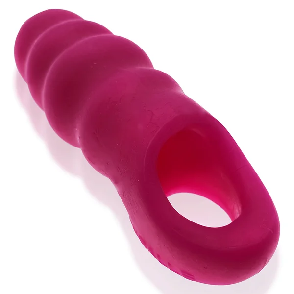 Oxballs Invader Rippled Open-Ended Silicone Cock Sheath Extender — image 17 of 23
