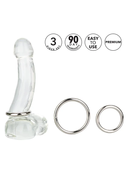 Silver Ring 3 Piece Set