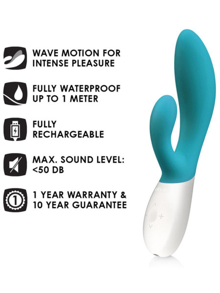 LELO Ina Wave Come Hither G-Spot Rabbit Vibrator