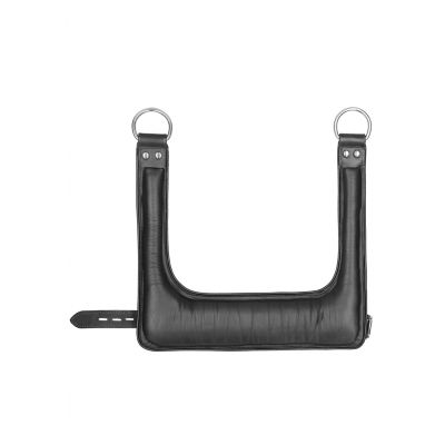 Suspension Cuffs Leather Hands Feet Black Adult BDSM Toys