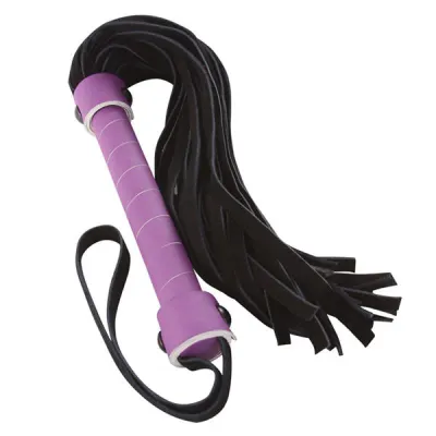Lust Bondage Purple Vegan Leather Whip