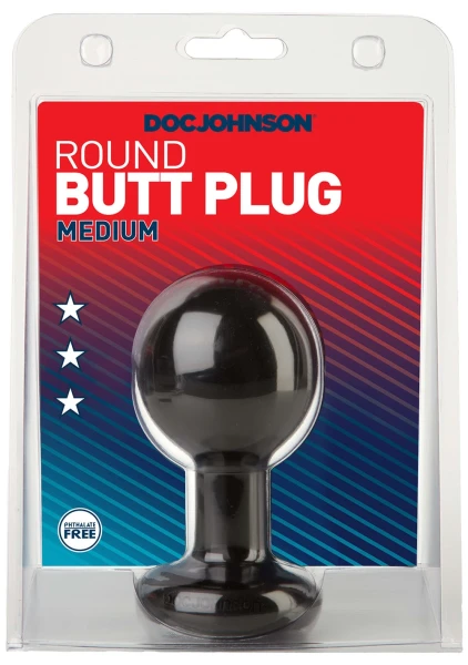 Round Butt-Plug Medium
