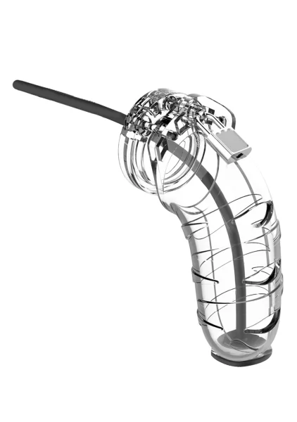 KINK - Caged - Vibrating Cock Cage with Ball Strap