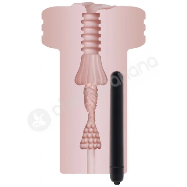 Kendra Lust's Vibrating Perfect Stroke Masturbator With Vagina Stroker