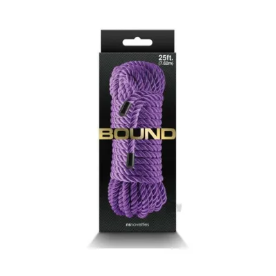 Restraints Bound Rope 25ft Purple