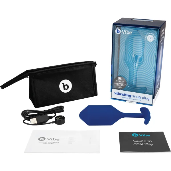 B-Vibe Snug Plug Vibrating XL