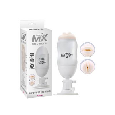 Happy Cup Joy Wang Dual Stroker Flesh