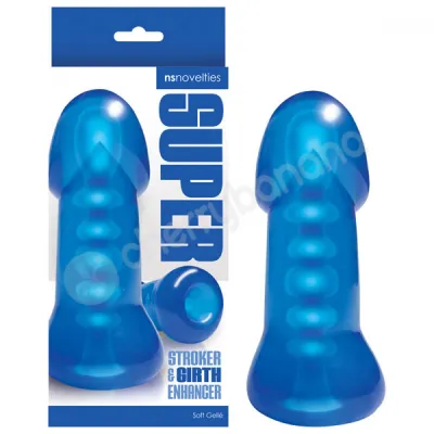 Blue Super Stroker Girth Enhancer