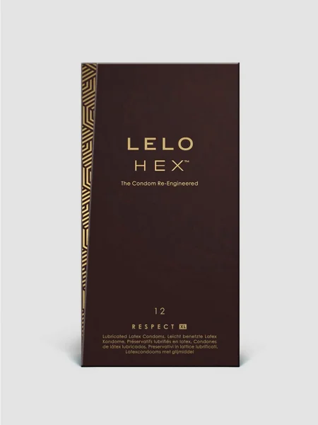 Lelo HEX™ Respect XL Latex Condoms (12 Count)