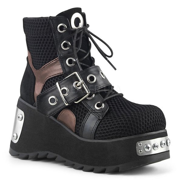 3 1/2 inches PF Lace-Up Ankle Boot