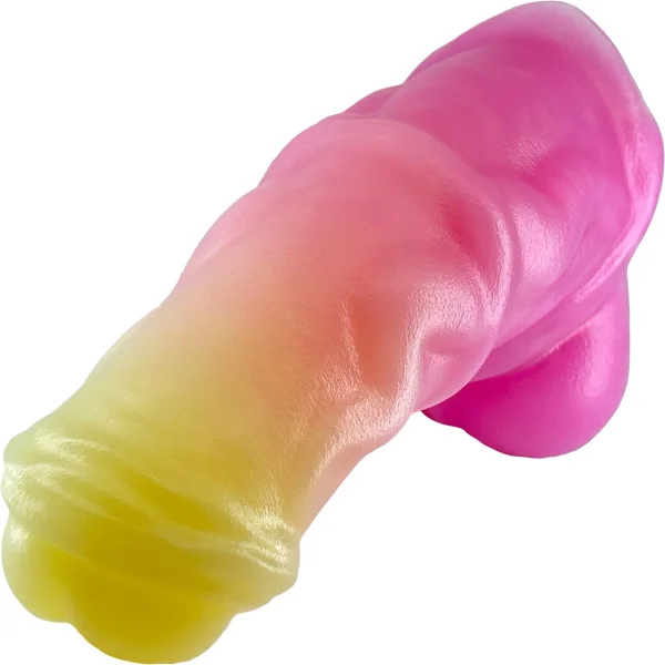 Raw Love Studio Big Willy 5.5" Silicone  Fantasy Dildo - Miami Sunset