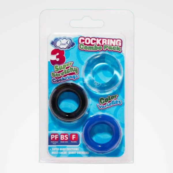 Super Stretchy Cock Ring 3-Pack
