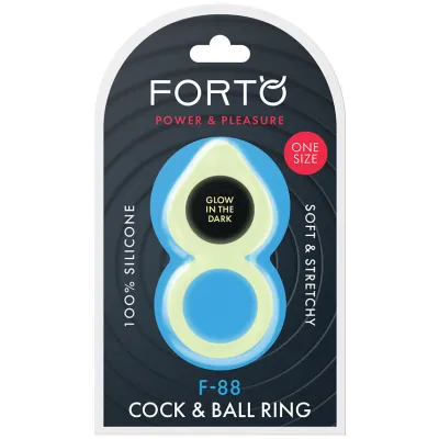 F 88 Glowing Cock Balls Ring